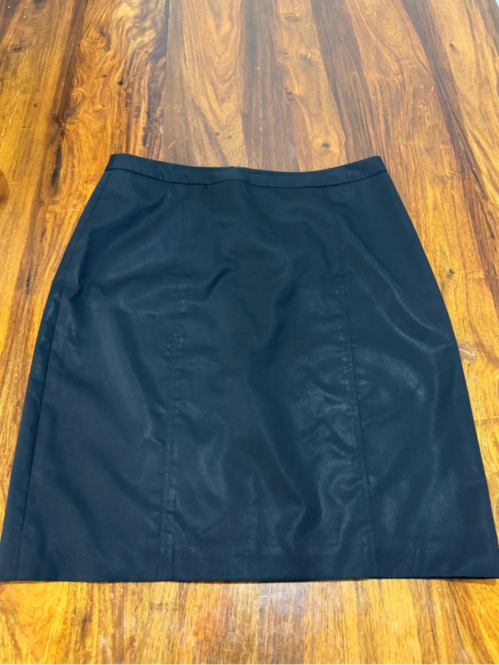 Brooks Brothers 346 Black Pencil Skirt 14 Quiet Luxury Career Classic